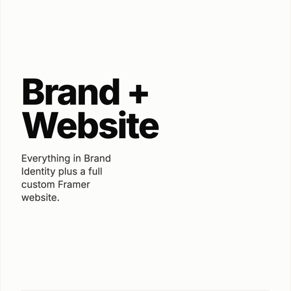 Brand + Website